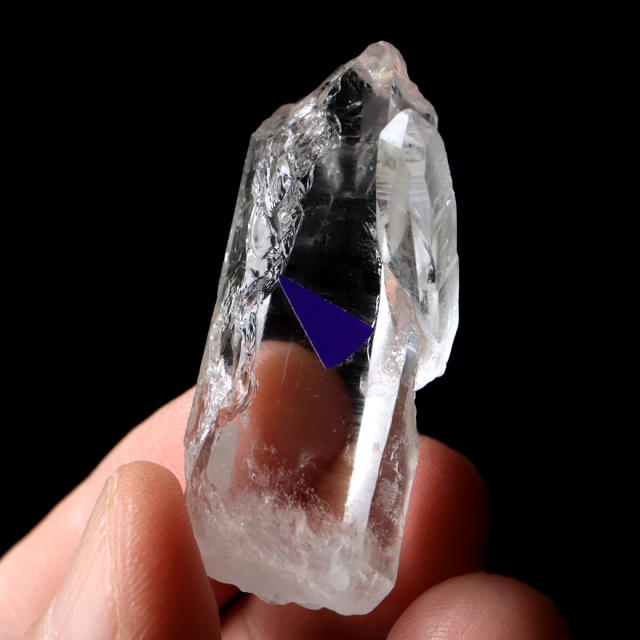 レムリアンシード 水晶 ポイント ライトニング水晶 雷水晶 単結晶 天然石 ブラジル ミナスジェライス州 セーラ・デ・カブラル産