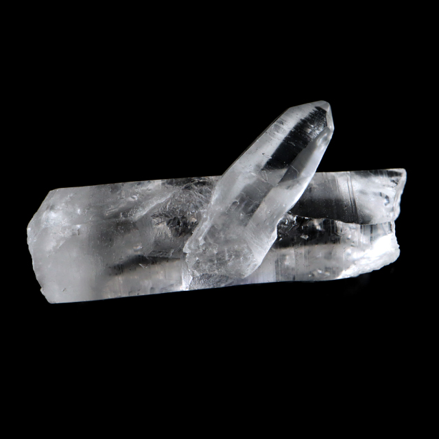 レムリアンシード 水晶 ポイント ライトニング水晶 雷水晶 単結晶 天然石 ブラジル ミナスジェライス州 セーラ・デ・カブラル産