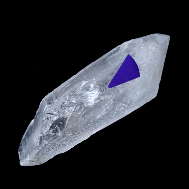 レムリアンシード 水晶 ポイント ライトニング水晶 雷水晶 単結晶 天然石 ブラジル ミナスジェライス州 セーラ・デ・カブラル産