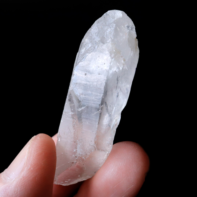 レムリアンシード 水晶 ポイント ライトニング水晶 雷水晶 単結晶 天然石 ブラジル ミナスジェライス州 セーラ・デ・カブラル産