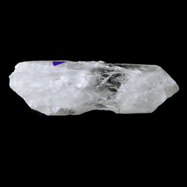 レムリアンシード 水晶 ポイント 幅88mm ライトニング水晶 雷水晶 単結晶 天然石 ブラジル ミナスジェライス州