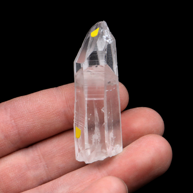 レムリアンシード 水晶 ポイント ライトニング水晶 雷水晶 単結晶 天然石 ブラジル ミナスジェライス州 セーラ・デ・カブラル産