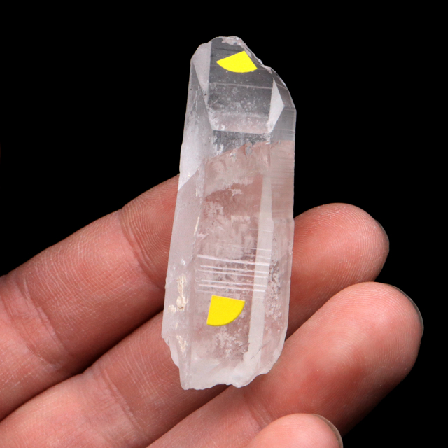 レムリアンシード 水晶 ポイント ライトニング水晶 雷水晶 単結晶 天然石 ブラジル ミナスジェライス州 セーラ・デ・カブラル産