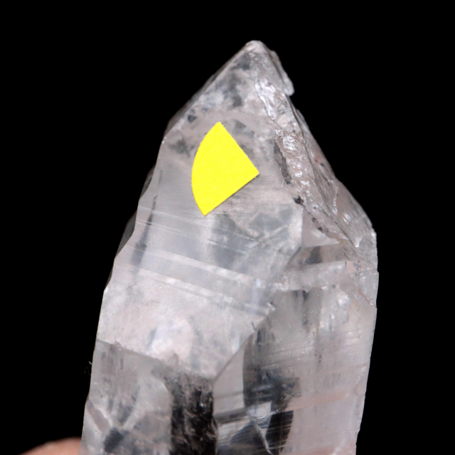 レムリアンシード 水晶 ポイント ライトニング水晶 雷水晶 単結晶 天然石 ブラジル ミナスジェライス州 セーラ・デ・カブラル産