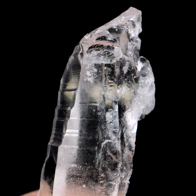 レムリアンシード 水晶 ポイント ライトニング水晶 雷水晶 単結晶 天然石 ブラジル ミナスジェライス州 セーラ・デ・カブラル産