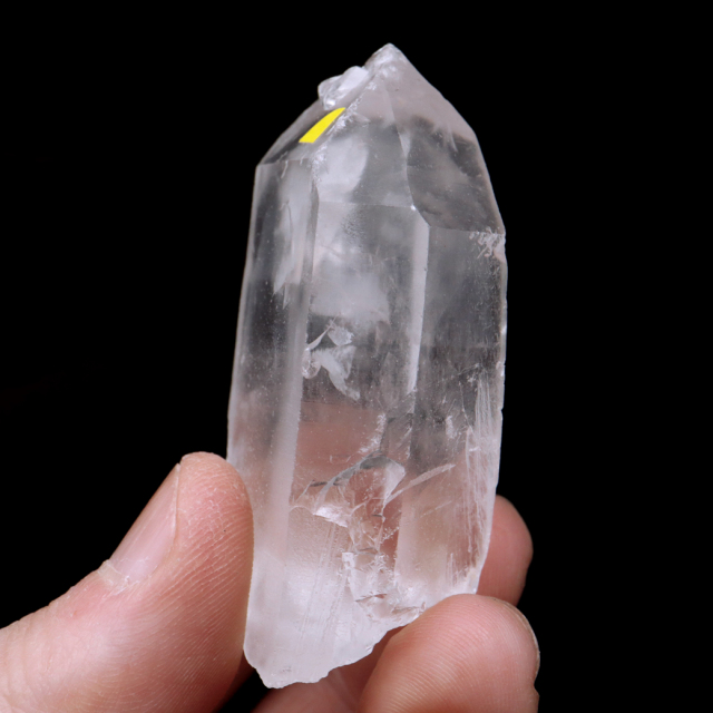 レムリアンシード 水晶 ポイント ライトニング水晶 雷水晶 単結晶 天然石 ブラジル ミナスジェライス州 セーラ・デ・カブラル産