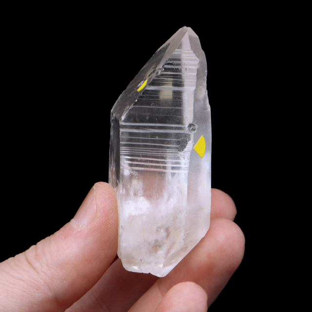 レムリアンシード 水晶 ポイント ライトニング水晶 雷水晶 単結晶 天然石 ブラジル ミナスジェライス州 セーラ・デ・カブラル産