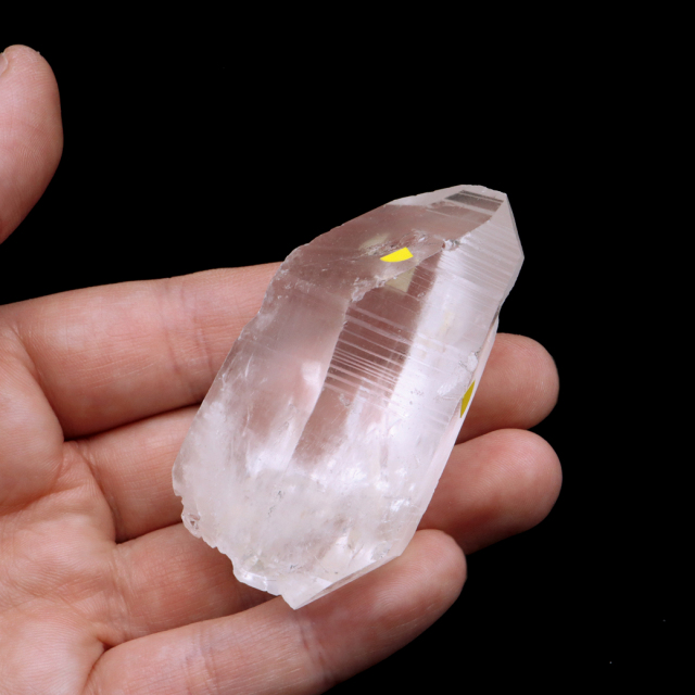 レムリアンシード 水晶 ポイント ライトニング水晶 雷水晶 単結晶 天然石 ブラジル ミナスジェライス州 セーラ・デ・カブラル産
