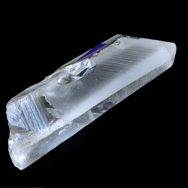 レムリアンシード 水晶 ポイント ライトニング水晶 雷水晶 単結晶 天然石 ブラジル ミナスジェライス州 セーラ・デ・カブラル産