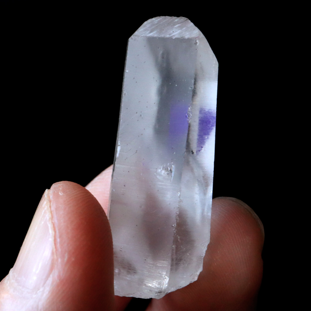 レムリアンシード 水晶 ポイント ライトニング水晶 雷水晶 単結晶 天然石 ブラジル ミナスジェライス州 セーラ・デ・カブラル産