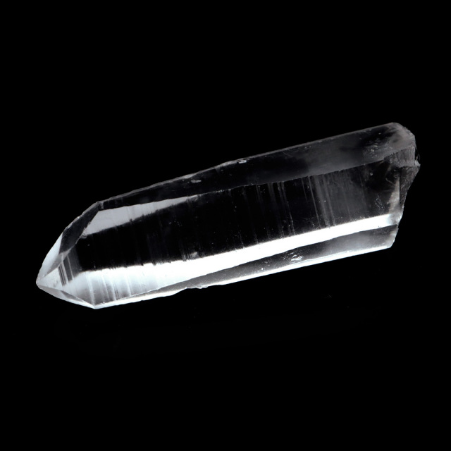 レムリアンシード 水晶 ポイント ライトニング水晶 雷水晶 単結晶 天然石 ブラジル ミナスジェライス州 セーラ・デ・カブラル産