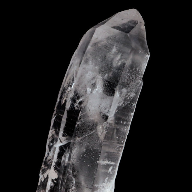 レムリアンシード 水晶 ポイント ライトニング水晶 雷水晶 単結晶 天然石 ブラジル ミナスジェライス州 セーラ・デ・カブラル産
