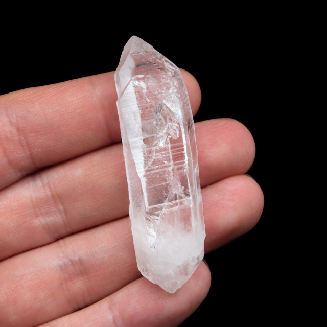 レムリアンシード 水晶 ポイント ライトニング水晶 雷水晶 単結晶 天然石 ブラジル ミナスジェライス州 セーラ・デ・カブラル産