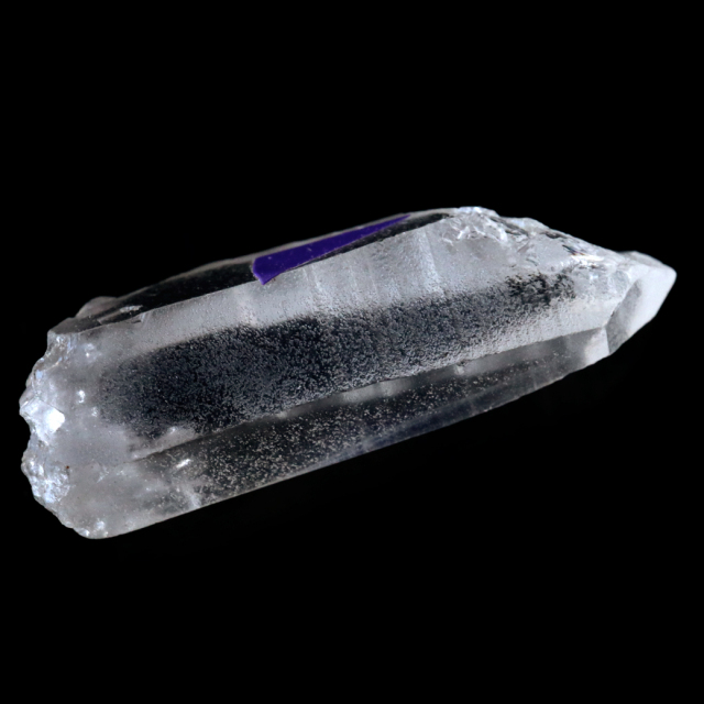 レムリアンシード 水晶 ポイント ライトニング水晶 雷水晶 単結晶 天然石 ブラジル ミナスジェライス州 セーラ・デ・カブラル産