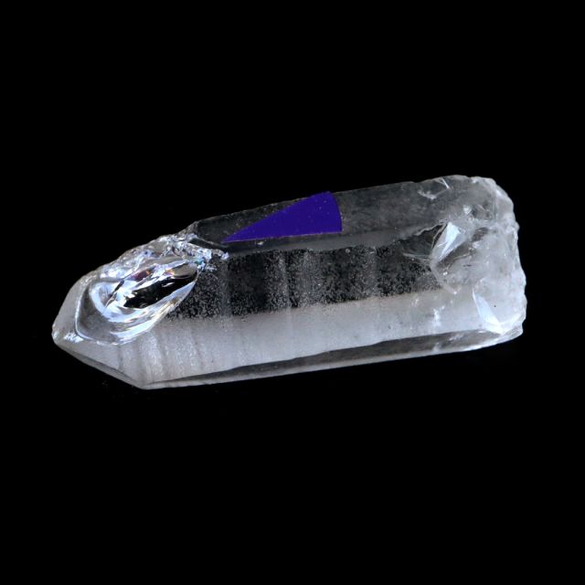 レムリアンシード 水晶 ポイント ライトニング水晶 雷水晶 単結晶 天然石 ブラジル ミナスジェライス州 セーラ・デ・カブラル産