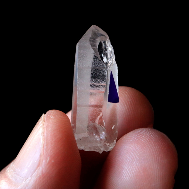 レムリアンシード 水晶 ポイント ライトニング水晶 雷水晶 単結晶 天然石 ブラジル ミナスジェライス州 セーラ・デ・カブラル産