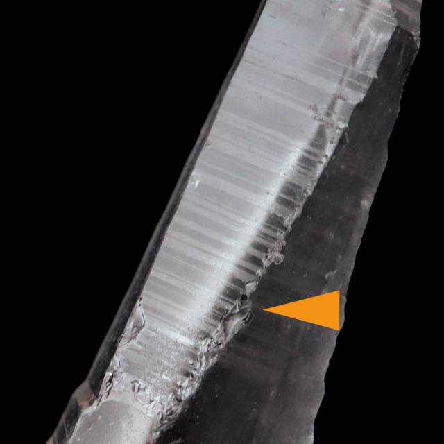 レムリアンシード 水晶 ポイント ライトニング水晶 雷水晶 単結晶 天然石 ブラジル ミナスジェライス州 セーラ・デ・カブラル産