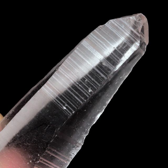 レムリアンシード 水晶 ポイント ライトニング水晶 雷水晶 単結晶 天然石 ブラジル ミナスジェライス州 セーラ・デ・カブラル産