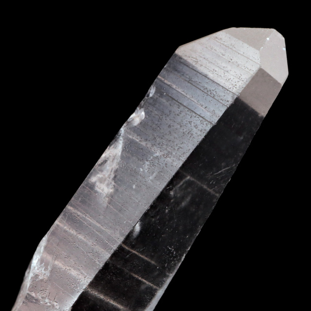 レムリアンシード 水晶 ポイント ライトニング水晶 雷水晶 単結晶 天然石 ブラジル ミナスジェライス州 セーラ・デ・カブラル産