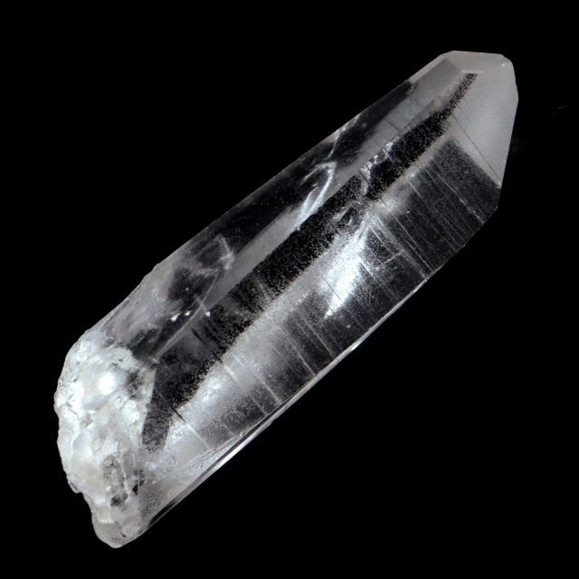レムリアンシード 水晶 ポイント ライトニング水晶 雷水晶 単結晶 天然石 ブラジル ミナスジェライス州 セーラ・デ・カブラル産