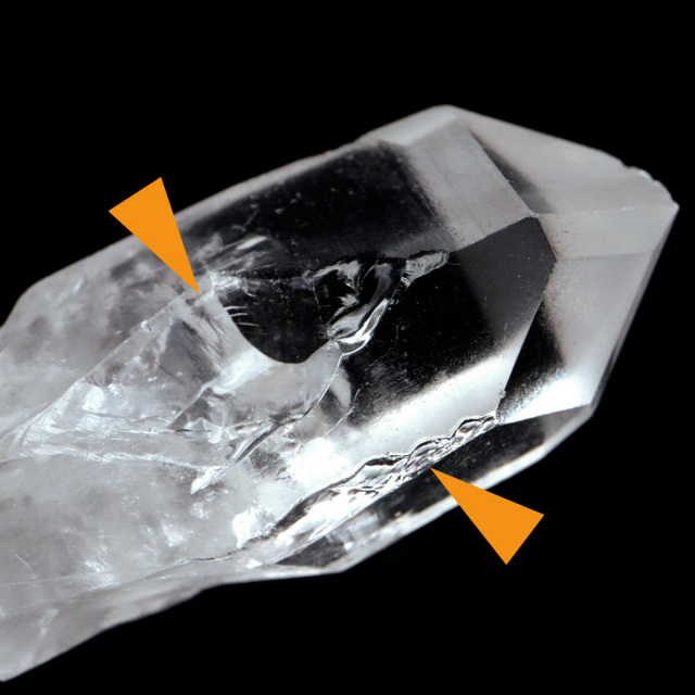 レムリアンシード 水晶 ポイント ライトニング水晶 雷水晶 単結晶 天然石 ブラジル ミナスジェライス州 セーラ・デ・カブラル産
