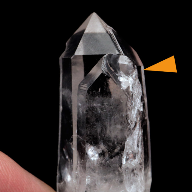 レムリアンシード 水晶 ポイント ライトニング水晶 雷水晶 単結晶 天然石 ブラジル ミナスジェライス州 セーラ・デ・カブラル産