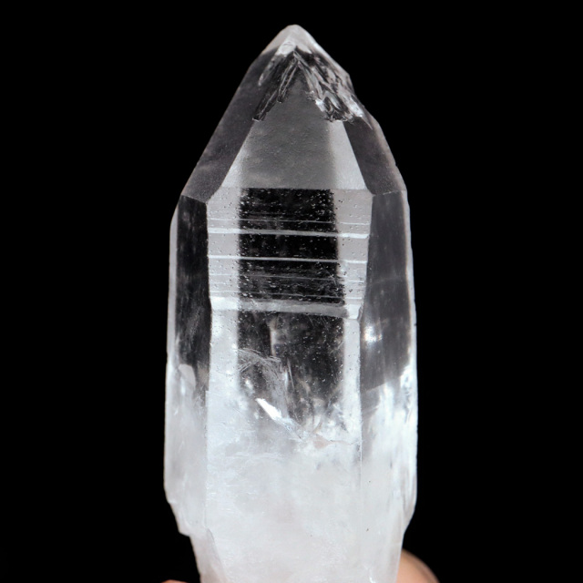 レムリアンシード 水晶 ポイント ライトニング水晶 雷水晶 単結晶 天然石 ブラジル ミナスジェライス州 セーラ・デ・カブラル産