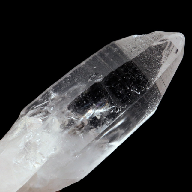 レムリアンシード 水晶 ポイント ライトニング水晶 雷水晶 単結晶 天然石 ブラジル ミナスジェライス州 セーラ・デ・カブラル産