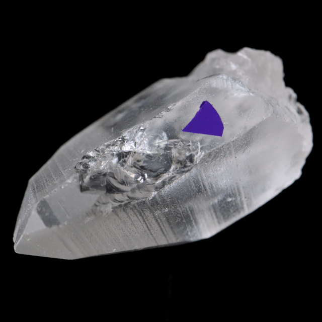 レムリアンシード 水晶 ポイント ライトニング水晶 雷水晶 単結晶 天然石 ブラジル ミナスジェライス州 セーラ・デ・カブラル産