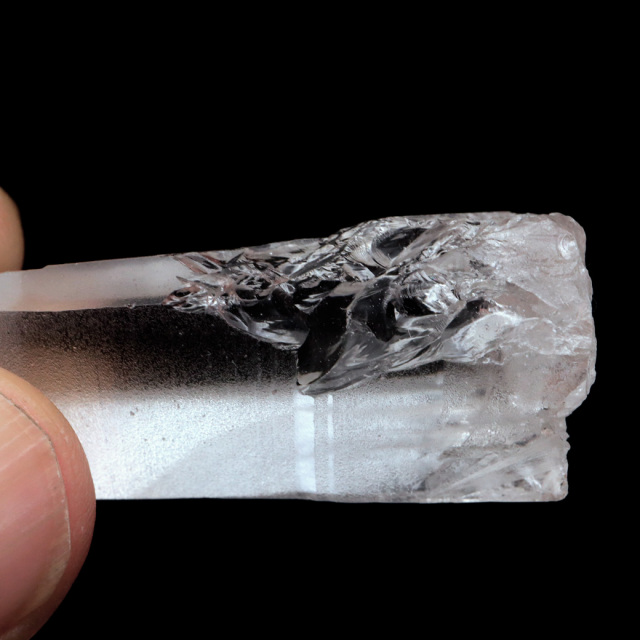 レムリアンシード 水晶 ポイント 幅47mm ライトニング水晶 雷