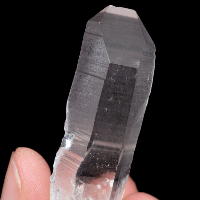 レムリアンシード 水晶 ポイント ライトニング水晶 雷水晶 単結晶 天然石 ブラジル ミナスジェライス州 セーラ・デ・カブラル産