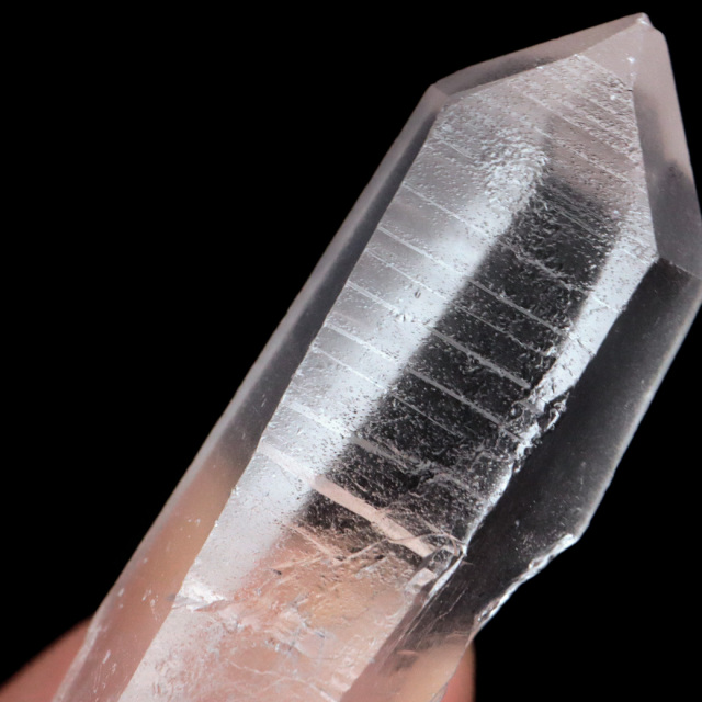 レムリアンシード 水晶 ポイント ライトニング水晶 雷水晶 単結晶 天然石 ブラジル ミナスジェライス州 セーラ・デ・カブラル産