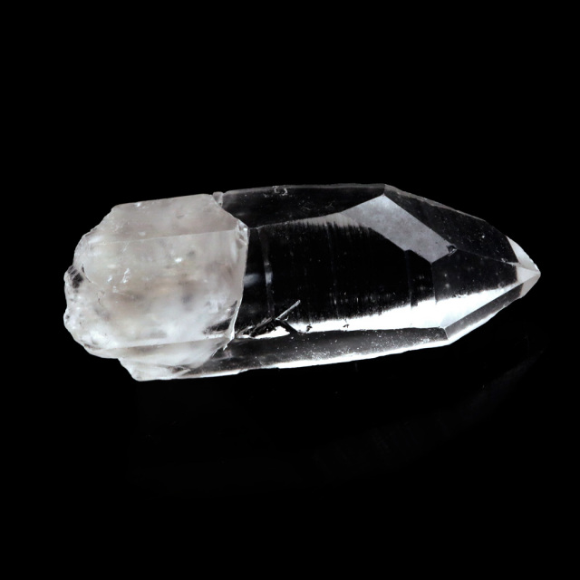 レムリアンシード 水晶 ポイント ライトニング水晶 雷水晶 単結晶 天然石 ブラジル ミナスジェライス州 セーラ・デ・カブラル産