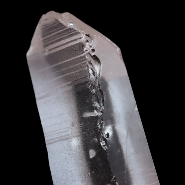 レムリアンシード 水晶 ポイント ライトニング水晶 雷水晶 単結晶 天然石 ブラジル ミナスジェライス州 セーラ・デ・カブラル産