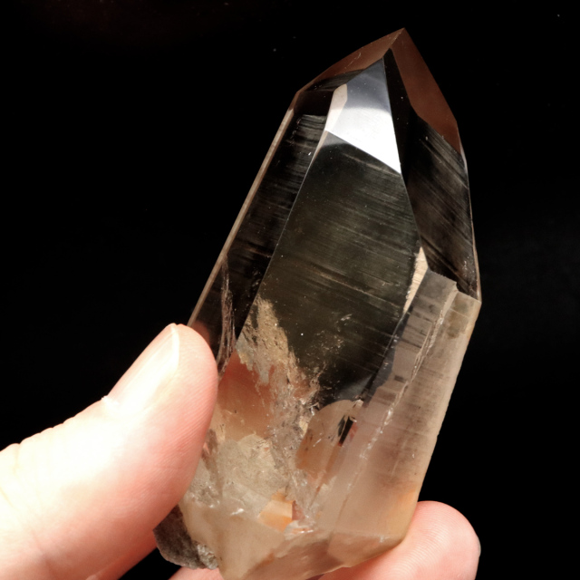 スモーキー シトリン レムリアンシード 水晶 ポイント ブラジル ゴイアス州 クリスタリナ産 1点物 5A 天然石 パワーストーン 浄化