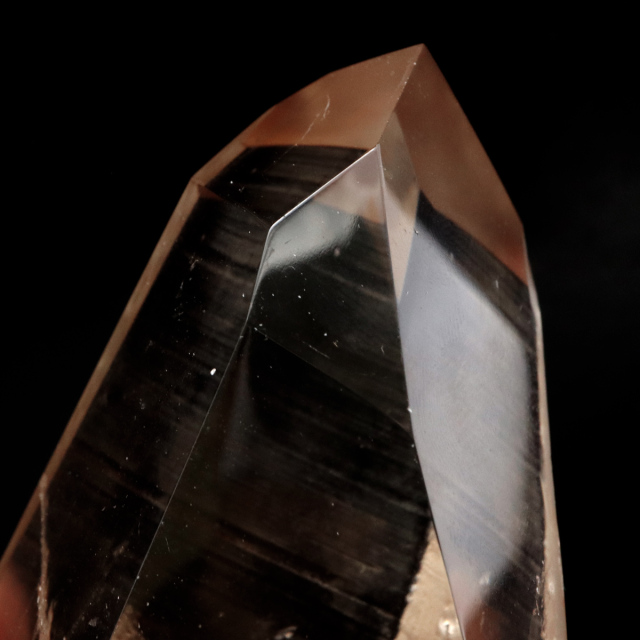スモーキー シトリン レムリアンシード 水晶 ポイント ブラジル ゴイアス州 クリスタリナ産 1点物 5A 天然石 パワーストーン 浄化