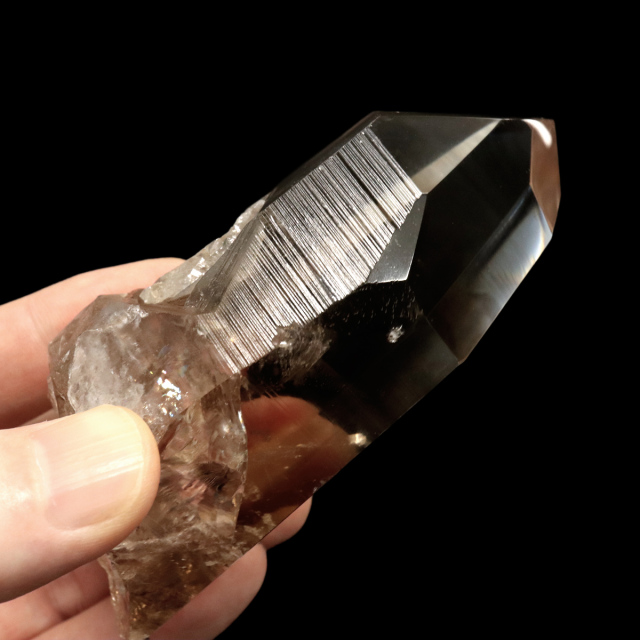 スモーキー シトリン レムリアンシード 水晶 ポイント ブラジル ゴイアス州 クリスタリナ産 1点物 5A 天然石 パワーストーン 浄化