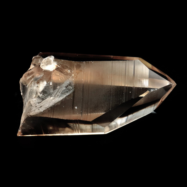 スモーキー シトリン レムリアンシード 水晶 ポイント ブラジル ゴイアス州 クリスタリナ産 1点物 5A 天然石 パワーストーン 浄化