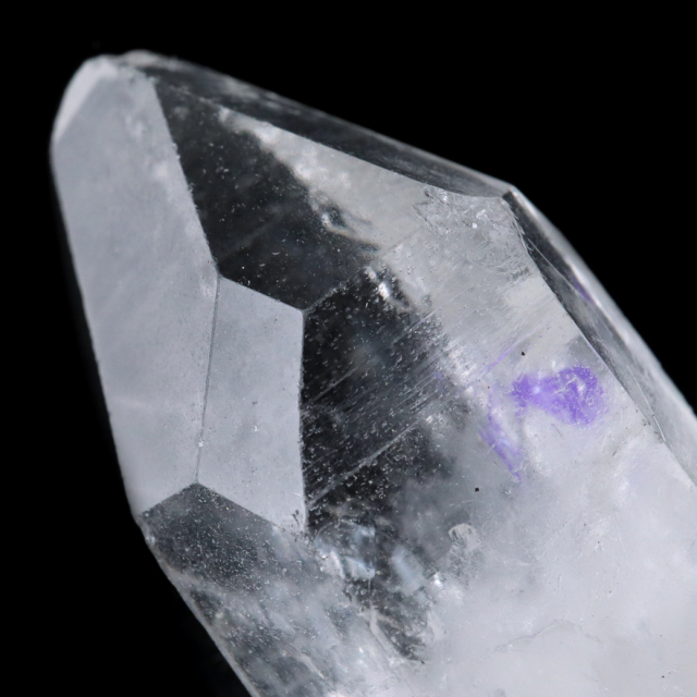 レムリアンシード 水晶 ポイント ライトニング水晶 雷水晶 単結晶 天然石 ブラジル ミナスジェライス州 セーラ・デ・カブラル産