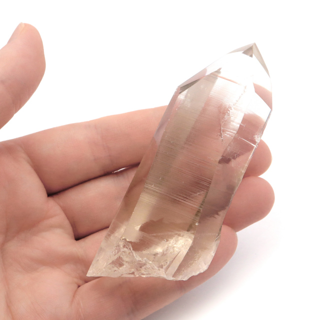 スモーキー シトリン レムリアンシード 水晶 ポイント ブラジル ゴイアス州 クリスタリナ産 1点物 5A 天然石 パワーストーン 浄化
