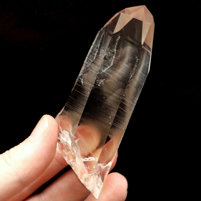 スモーキー シトリン レムリアンシード 水晶 ポイント ブラジル ゴイアス州 クリスタリナ産 1点物 5A 天然石 パワーストーン 浄化