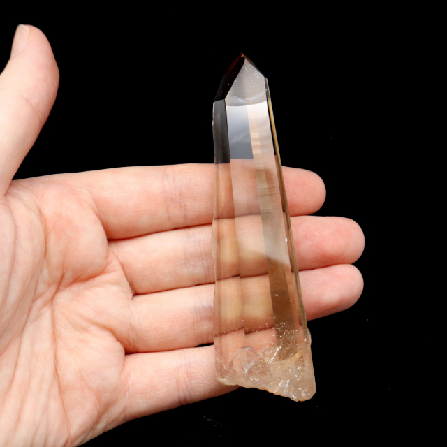 スモーキー シトリン レムリアンシード 水晶 ポイント ブラジル ゴイアス州 クリスタリナ産 1点物 5A 天然石 パワーストーン 浄化