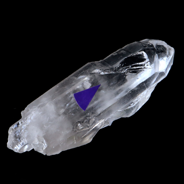 レムリアンシード 水晶 ポイント ライトニング水晶 雷水晶 単結晶 天然石 ブラジル ミナスジェライス州 セーラ・デ・カブラル産
