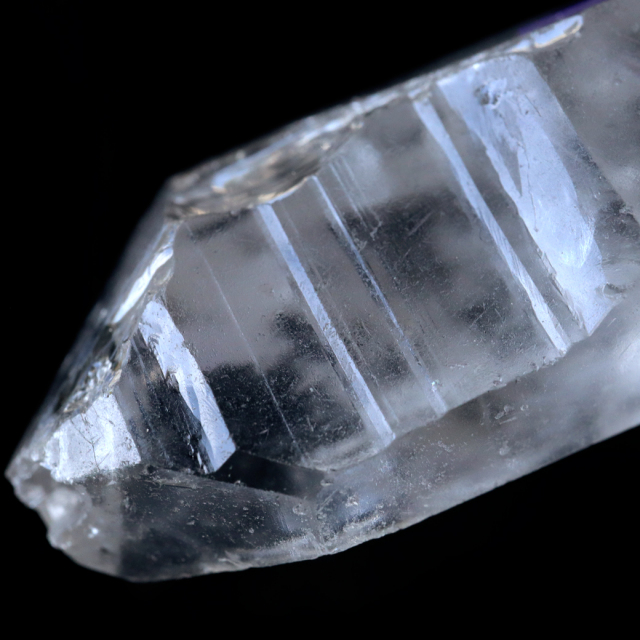 レムリアンシード 水晶 ポイント ライトニング水晶 雷水晶 単結晶 天然石 ブラジル ミナスジェライス州 セーラ・デ・カブラル産