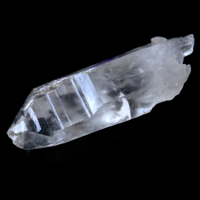 レムリアンシード 水晶 ポイント ライトニング水晶 雷水晶 単結晶 天然石 ブラジル ミナスジェライス州 セーラ・デ・カブラル産