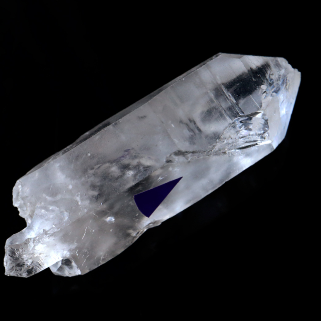 レムリアンシード 水晶 ポイント ライトニング水晶 雷水晶 単結晶 天然石 ブラジル ミナスジェライス州 セーラ・デ・カブラル産