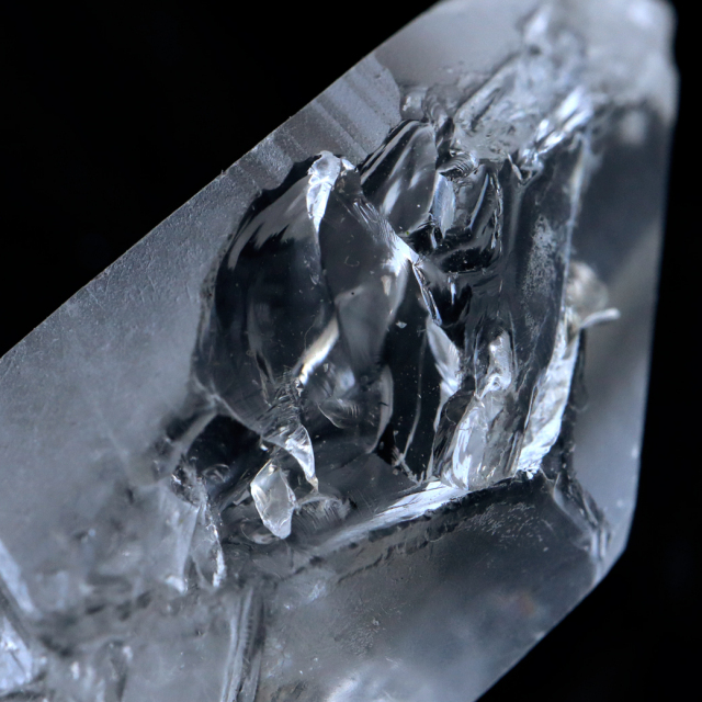 レムリアンシード 水晶 ポイント ライトニング水晶 雷水晶 単結晶 天然石 ブラジル ミナスジェライス州 セーラ・デ・カブラル産