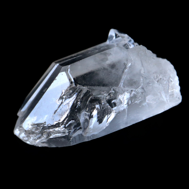 レムリアンシード 水晶 ポイント ライトニング水晶 雷水晶 単結晶 天然石 ブラジル ミナスジェライス州 セーラ・デ・カブラル産