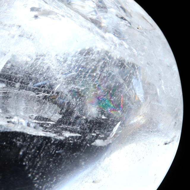 レムリアンシード 虹入り ハート 置き物 水晶 天然石 ブラジル バイーア産 スピリチュアル クリスタル crystal 浄化 かわいい 1点もの