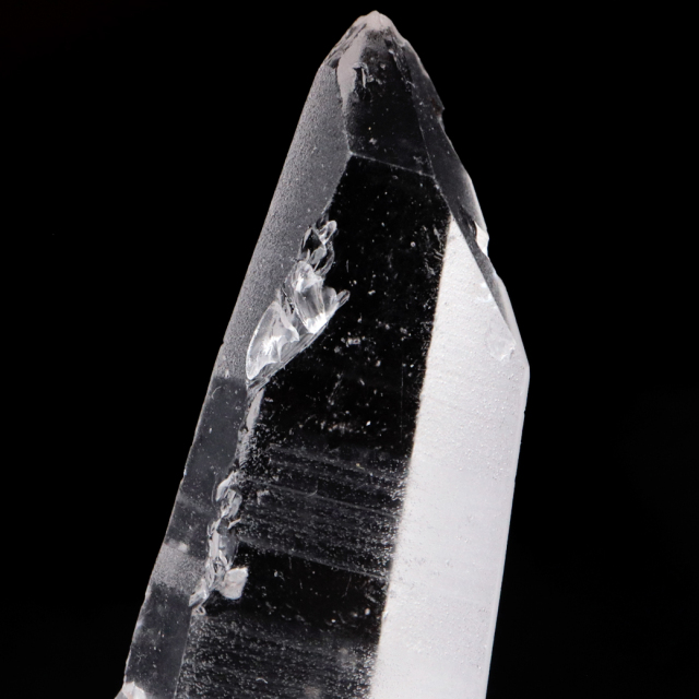 レムリアンシード 水晶 ポイント 幅45-55mm前後 1個売り ライトニング水晶 雷水晶 天然石 ブラジル ミナスジェライス州産